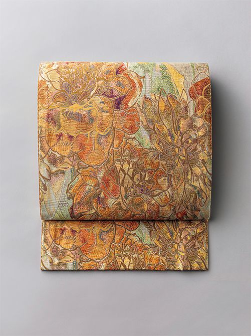 川島織物セルコン Sumiko Honda 名古屋帯 サペーレ