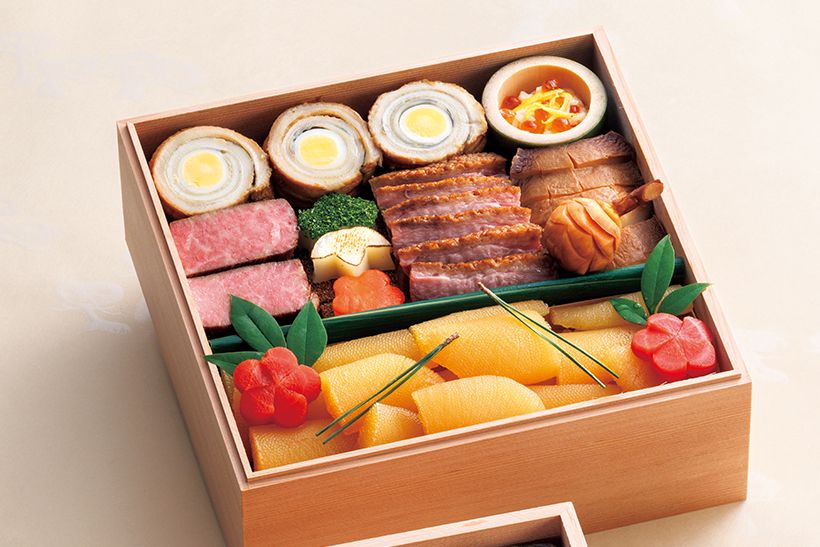 菊乃井本店　特製三段おせち　弐の重