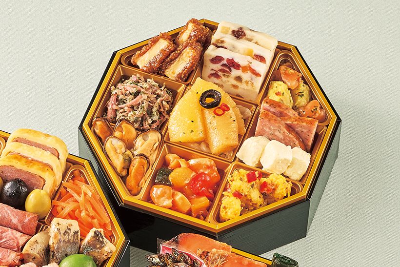 家庭画報オリジナル　和洋八角三段おせち　参の重