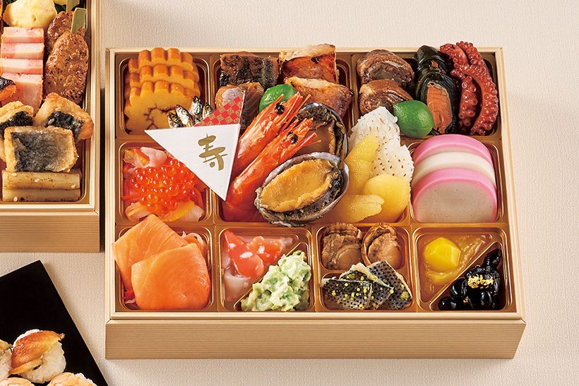 家庭画報オリジナル　和二段＋彩り手まり寿司　壱の重