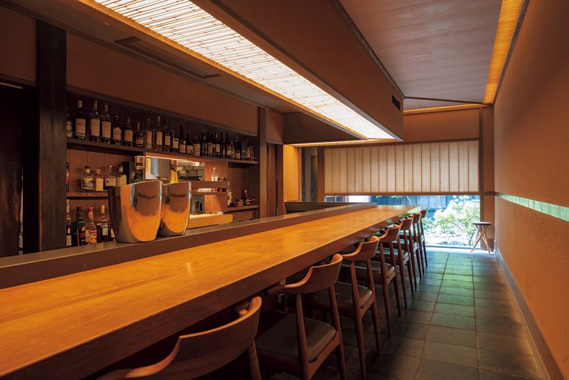 京都らしい落ち着いた空間。