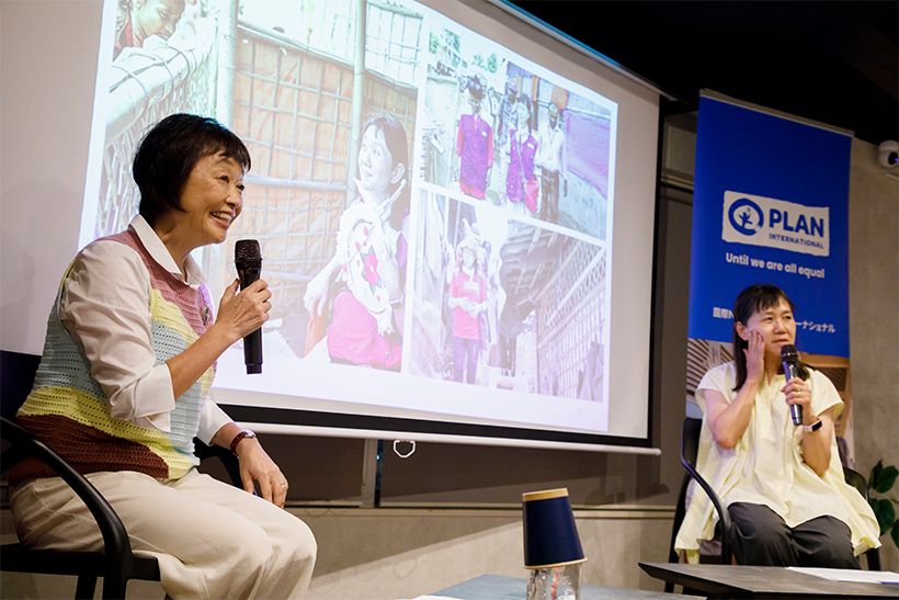 増田明美さん、角田光代さん