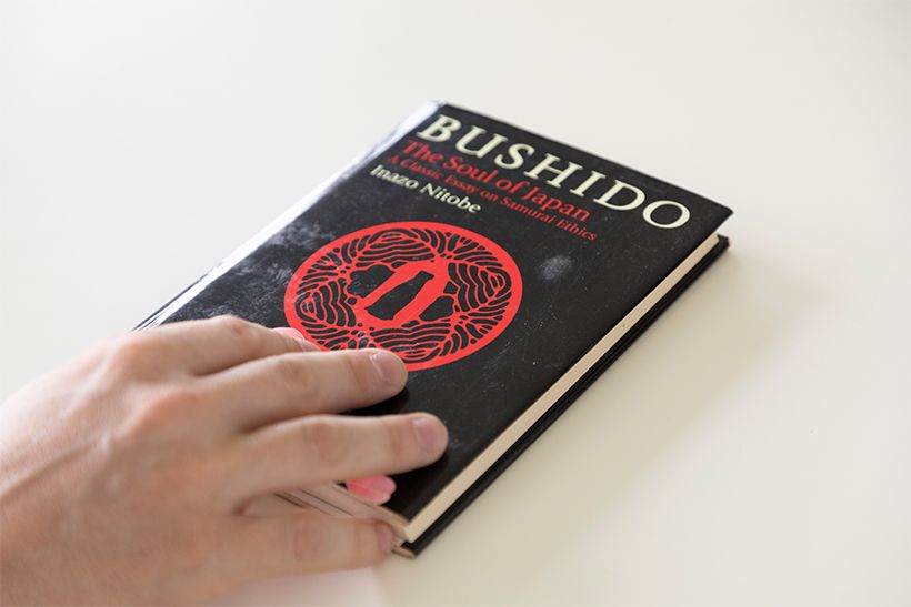 何度も繰り返し呼んでいるという『Bushido The Soul of Japan』。