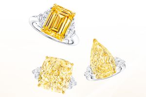 太陽のような魅力を湛え、オークションでの高値も続く「イエロー ダイヤモンド」