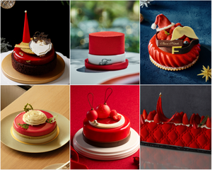 テーブルが華やぐ。名門ホテルの「真紅に輝く」クリスマスケーキ6選