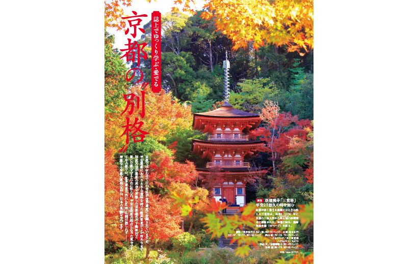 誌上でゆっくり学ぶ・愛でる 京都の“別格”