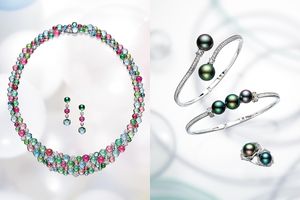 黒蝶真珠の品格ある色や、瑞々しい宝石の煌めき。感性と技が融合したジュエリー