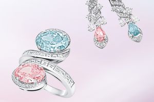 オークションにおける記録的な価格での落札が続く、ピンク＆ブルー ダイヤモンド