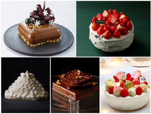 老舗名門ホテルのスペシャリテ。一度は味わいたいクリスマスケーキ5選