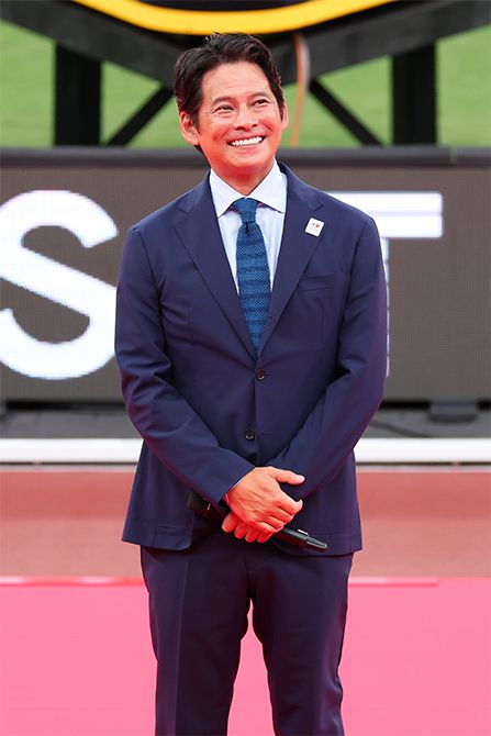 1997年から2022年まで13大会連続でTBSテレビ「世界陸上」のメインキャスターを務めた。一旦離れたが、東京開催となった今大会では世界陸上ファンのアツい声援を受け、スペシャルアンバサダーとして復帰。織田さん劇場を再び堪能することができた。写真は9月13日の開会式にて。