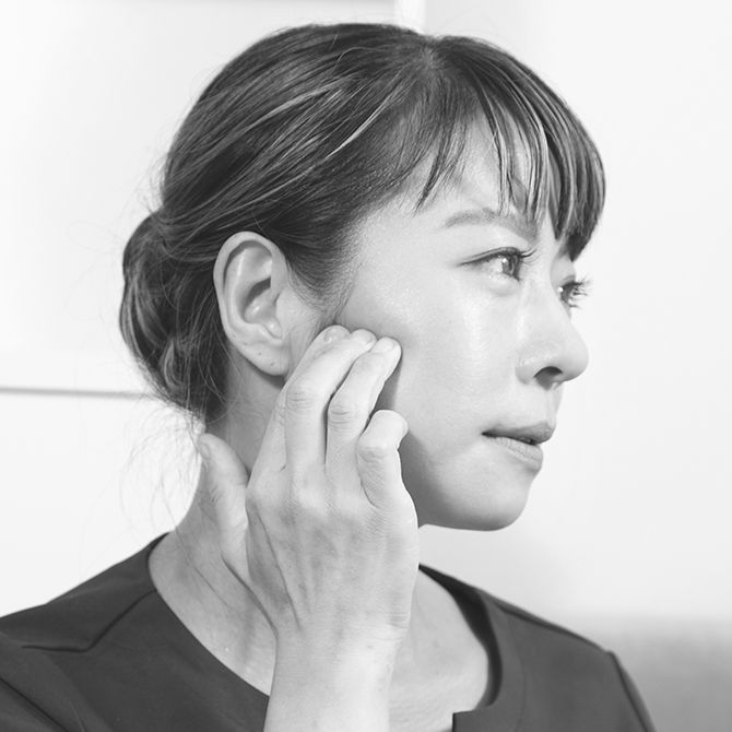 咬筋マッサージ