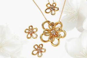 儚い自然の美しさに永遠の命を吹き込んだ「ヴァン クリーフ＆アーペル」の新作