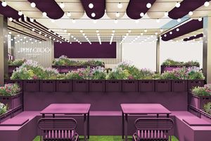 「ジミー チュウ銀座コンセプトストア」内に、英国スピリットに満ちたカフェがオープン