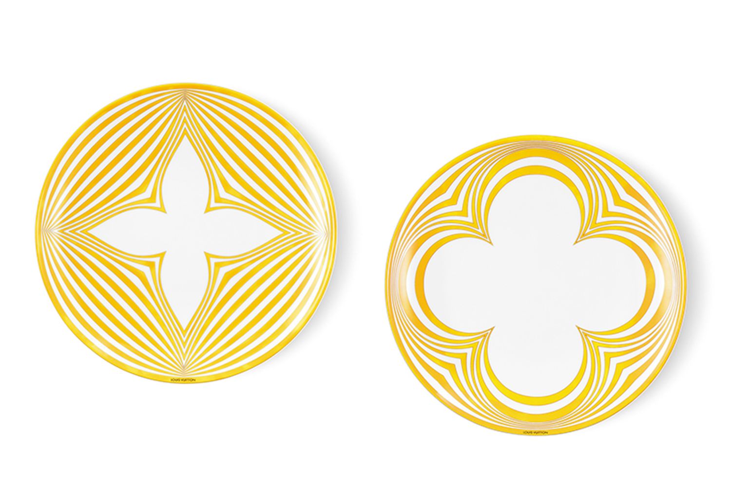LOUIS VUITTON「Dolce Vita」のデザートプレートセット　©Courtesy of Louis Vuitton