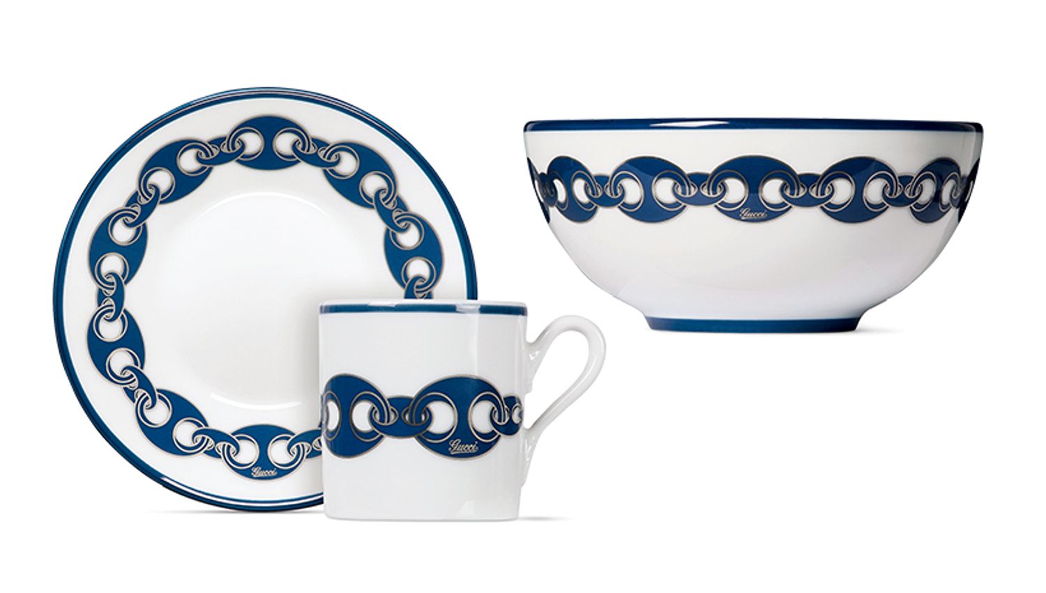 GUCCI DECOR「グッチ マリナ チェーン」のテーブルウェア