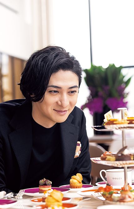 ラグジュアリーな空間での至福の時間。