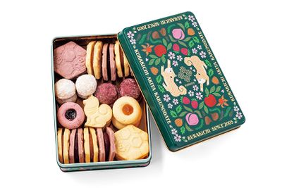 KURAKICHI 松屋銀座店　松屋銀座開店100周年の記念クッキーアソート。6480円。