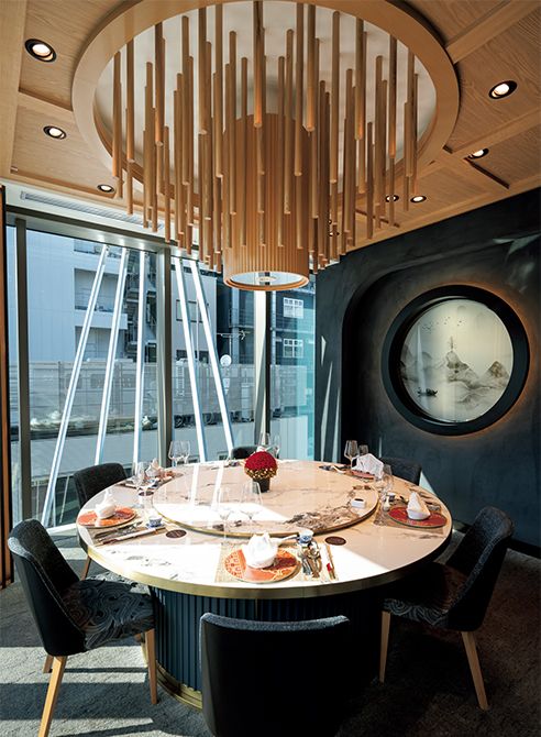 みゆき通りを望む個室も。個室は少人数から20名まで対応可。