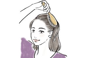 抜け毛が気になる時こそブラッシングを。毛周期が整い新しい毛が生えてきます