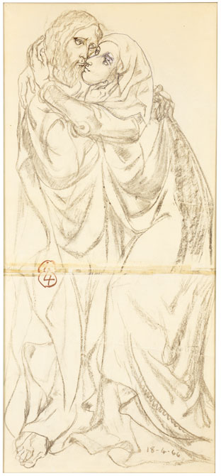 藤田嗣治からレオナール・フジタへ。宗教画と礼拝堂壁画から「祈りへの