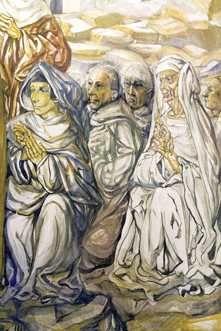 藤田嗣治からレオナール・フジタへ。宗教画と礼拝堂壁画から「祈りへの