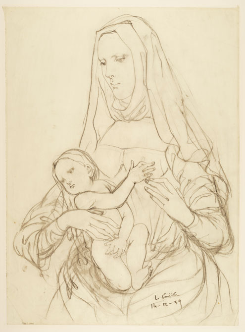 藤田嗣治からレオナール・フジタへ。宗教画と礼拝堂壁画から「祈りへの