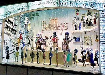 バーニーズ　ニューヨーク銀座本店「HAVE A MUSIC HOLIDAY」（2018）