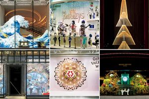 華やかな装いで道行く人を出迎える、銀座の傑作ショーウィンドウ