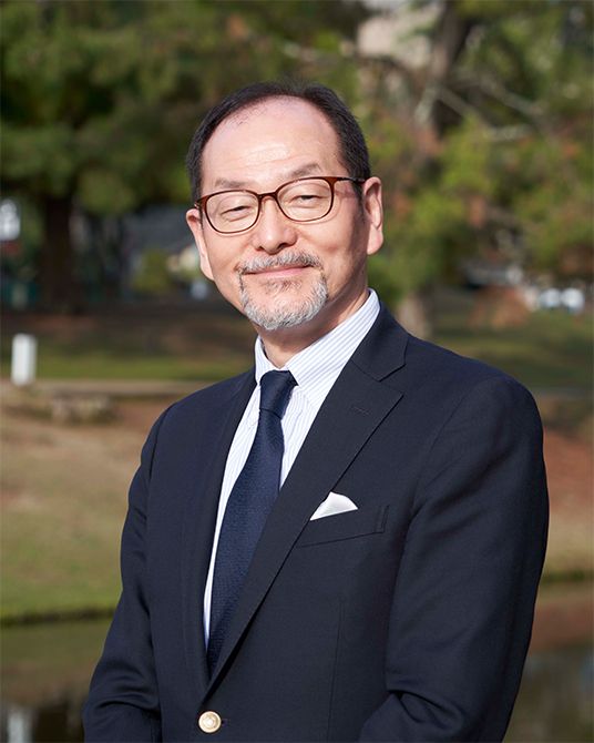 奈良国立博物館の井上洋一館長。「正倉院宝物の魅力、気付きや発見など、楽しくお話ししたいと思います」。