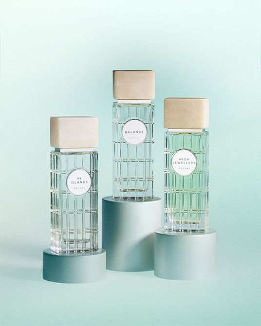 左から「99 ISLANDS」、「BALANCE」、「HIGH JEWELLERY」各20ml 2万2000円、75ml 3万3000円／TASAKI