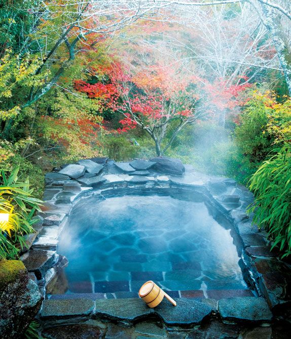 「山桜」の展望露天風呂。