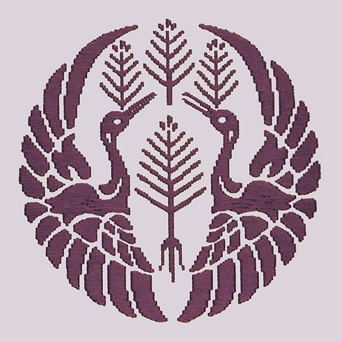 松（まつ）に向鶴丸（むかいづるのまる）