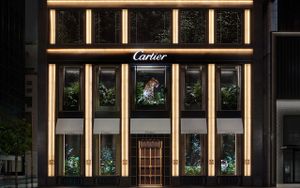 カルティエ　銀座2丁目ブティックで没入型ポップアップ「INTO THE WILD」を開催中