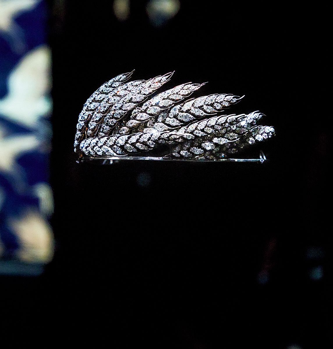 ナポレオン1世がメゾンの創業者であるマリ=エティエンヌ・ニトに依頼した麦の穂のティアラ（1811年製）。