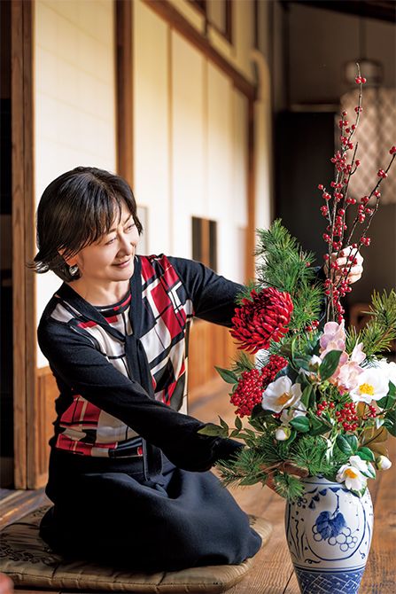 ・「両親が生きていた頃は、折に触れ、ここに10人近くが集まっていました。特にお正月は母が見立てたきものを着て、賑やかに迎えたものです」（Ｏさん）。今回、人の手が入ったことで、そんな懐かしい記憶が甦り、改めてこの家を大切にしたいと思ったと話す。