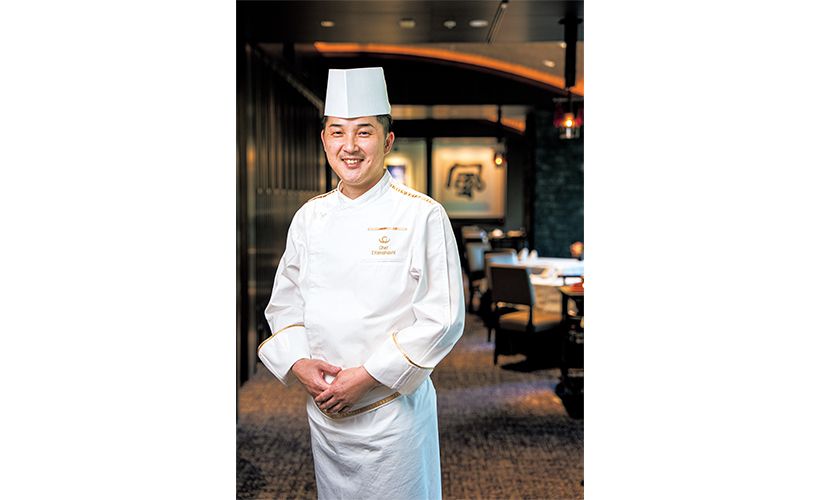 日本中国料理協会理事も務める、「星ヶ岡」シェフの山橋孝之さん。