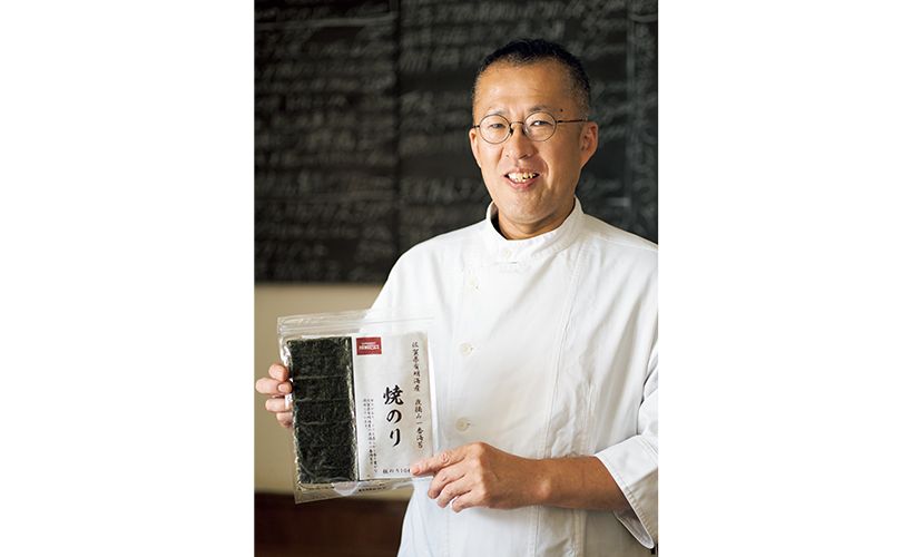 渡邉幸司さん （わたなべ・こうじ）「銀座レカン」料理長を務め た後、2022年東京・門前仲 町に正統派ビストロ「渡辺 料理店」をオープン。フレ ンチの楽しさを伝える料理 で人々を魅了している。