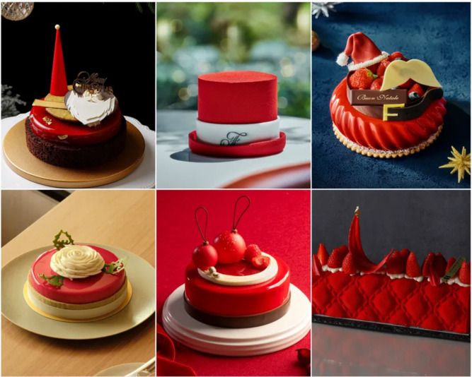 名門ホテルの「真紅に輝く」クリスマスケーキ