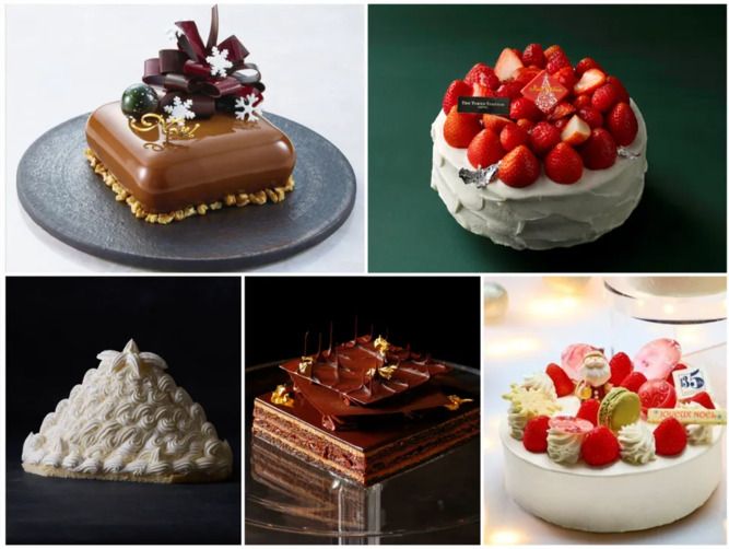 老舗名門ホテルのスペシャリテ。一度は味わいたいクリスマスケーキ5選