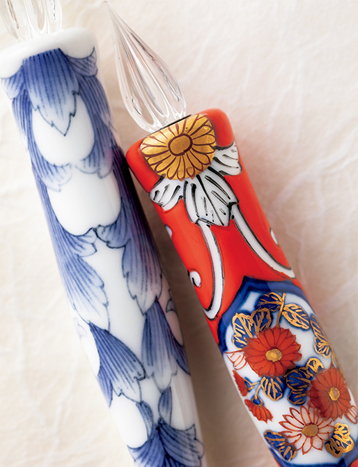 佐賀県の焼き物産地の個性を映した「HIZEN5」のガラスペン | 家庭画報