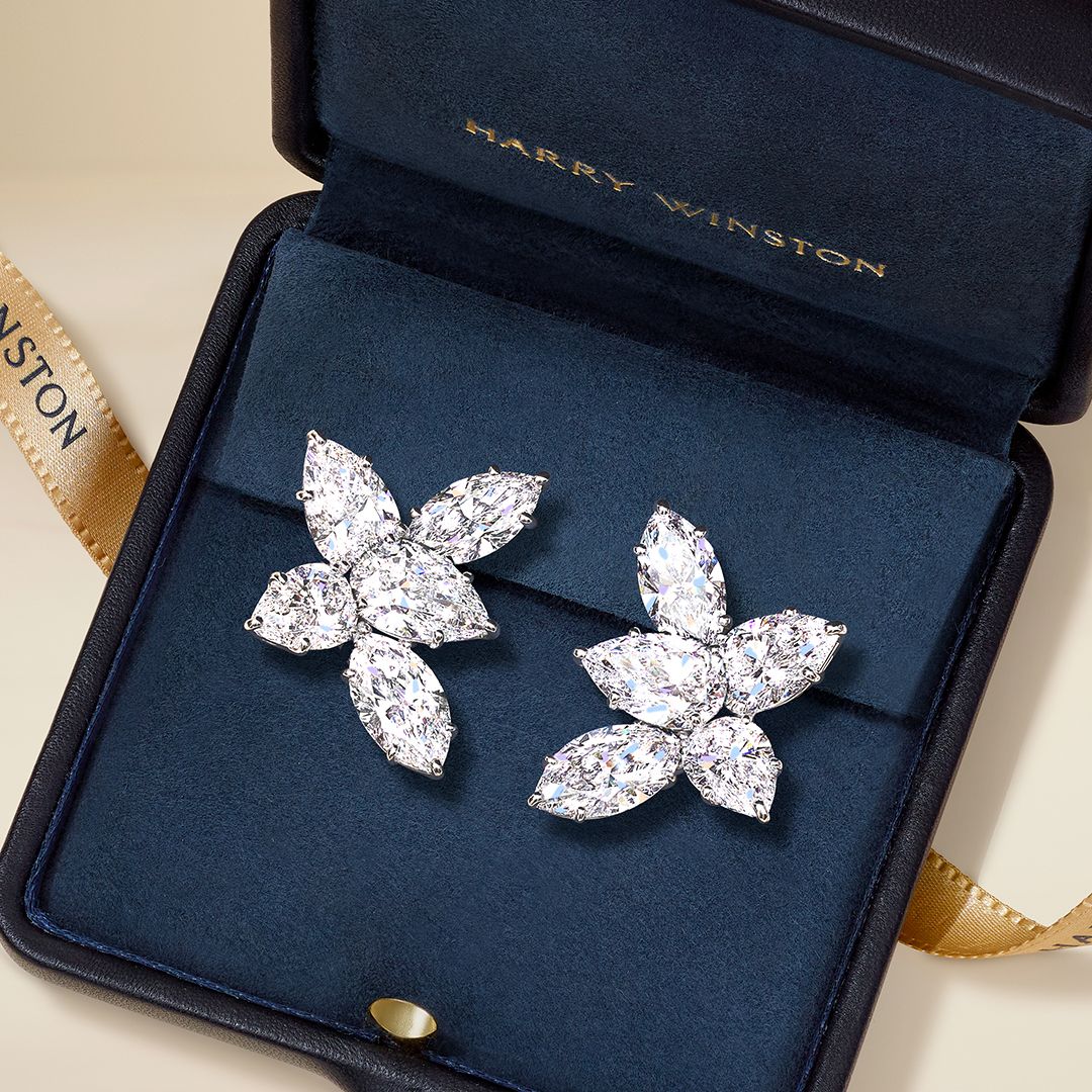 「クラスター・イヤリング」（Pt×ダイヤモンド）2607万円