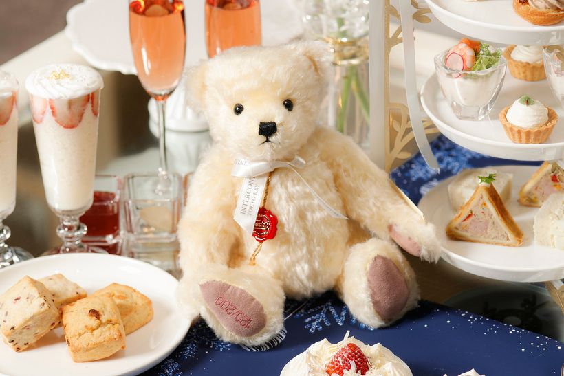 ホワイトハーマンテディベア付プラン