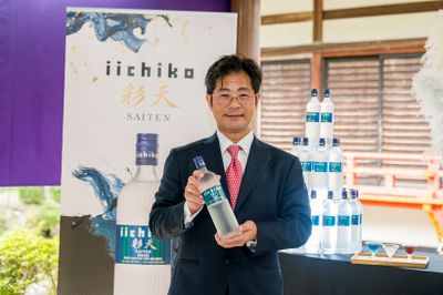 三和酒類株式会社・西和紀社長。