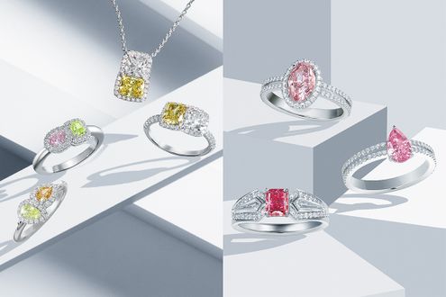 価値ある貴石を持つ喜び　カラーダイヤモンドに魅せられて［和光］