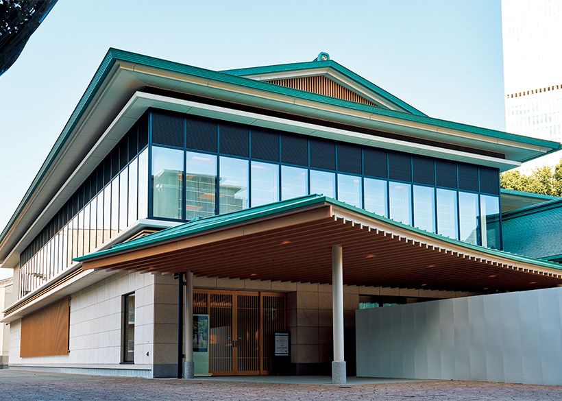 山王茶寮がある参集殿入り口。