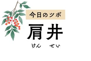 肩こりの救世主となるツボ「肩井」。肩や背中の痛み、寝違えにも作用します