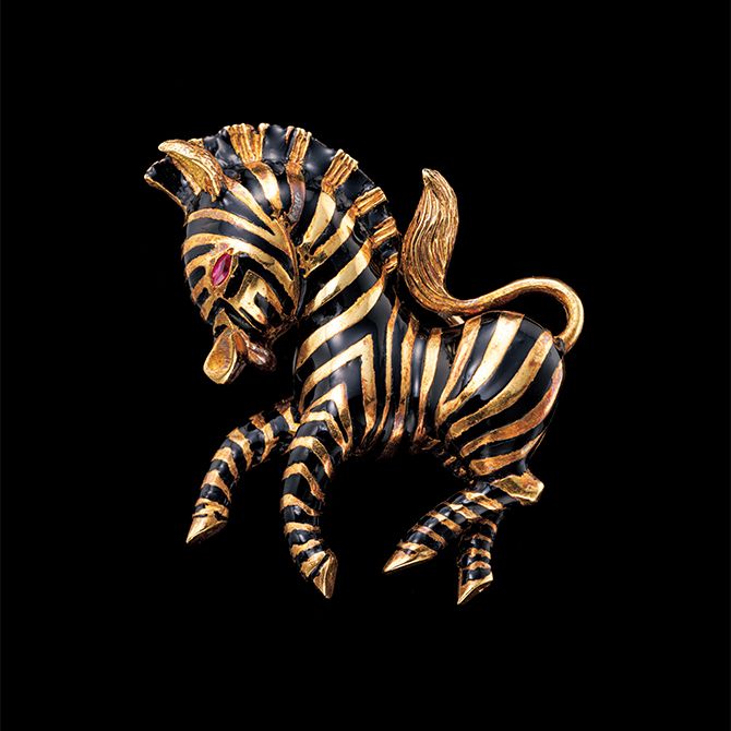 素材:ゴールド、ルビー、エナメル 製作年:1965年 製作国:イタリア