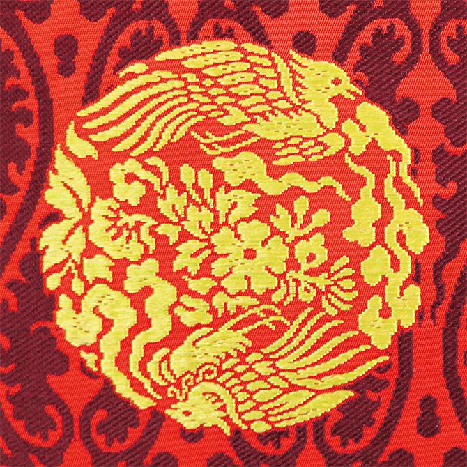 唐花（からはな）に 尾長鳥丸（おながどりのまる）