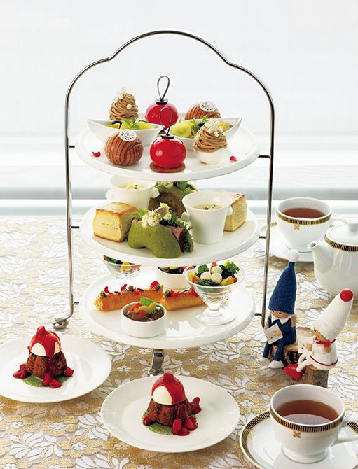 「帝国ホテル 東京」が贈る、煌めくひととき。ホリデーアフタヌーンティー