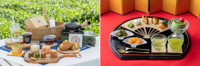 「するがヌーン茶」では製茶問屋、カフェなどによる様々なアフタヌーンティーが愉しめる。